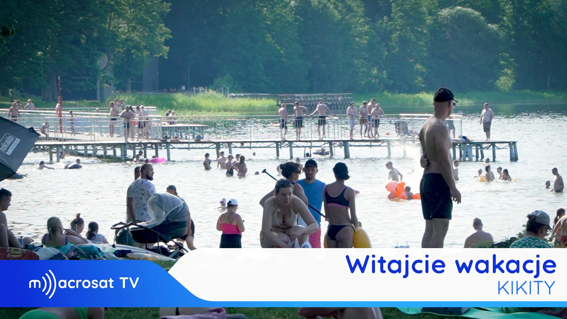 Plaża w Kikitach zaprasza – upały zachęcają do kąpieli